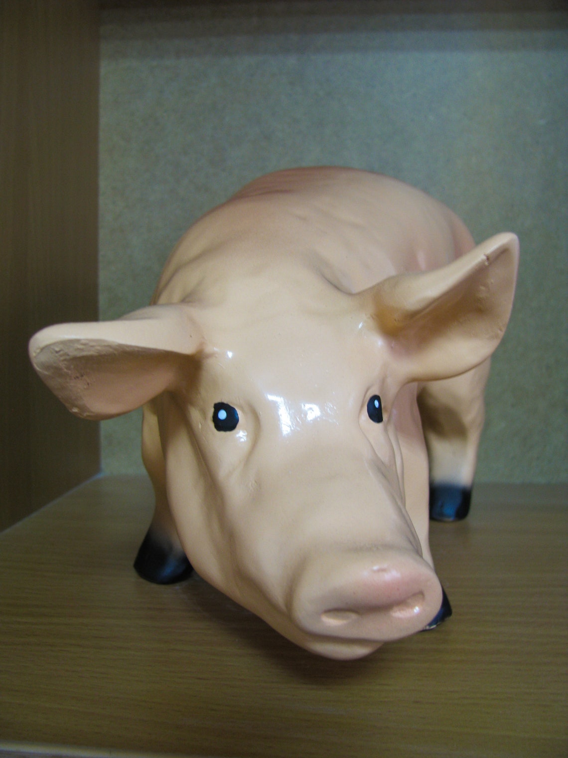 Large Piggy Bank coin Bank Adult money Box Pig livestock Etsy