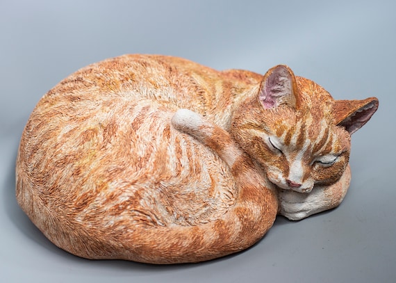 Cat Urn With Personalization cremation Pet Urn urn for Ashes