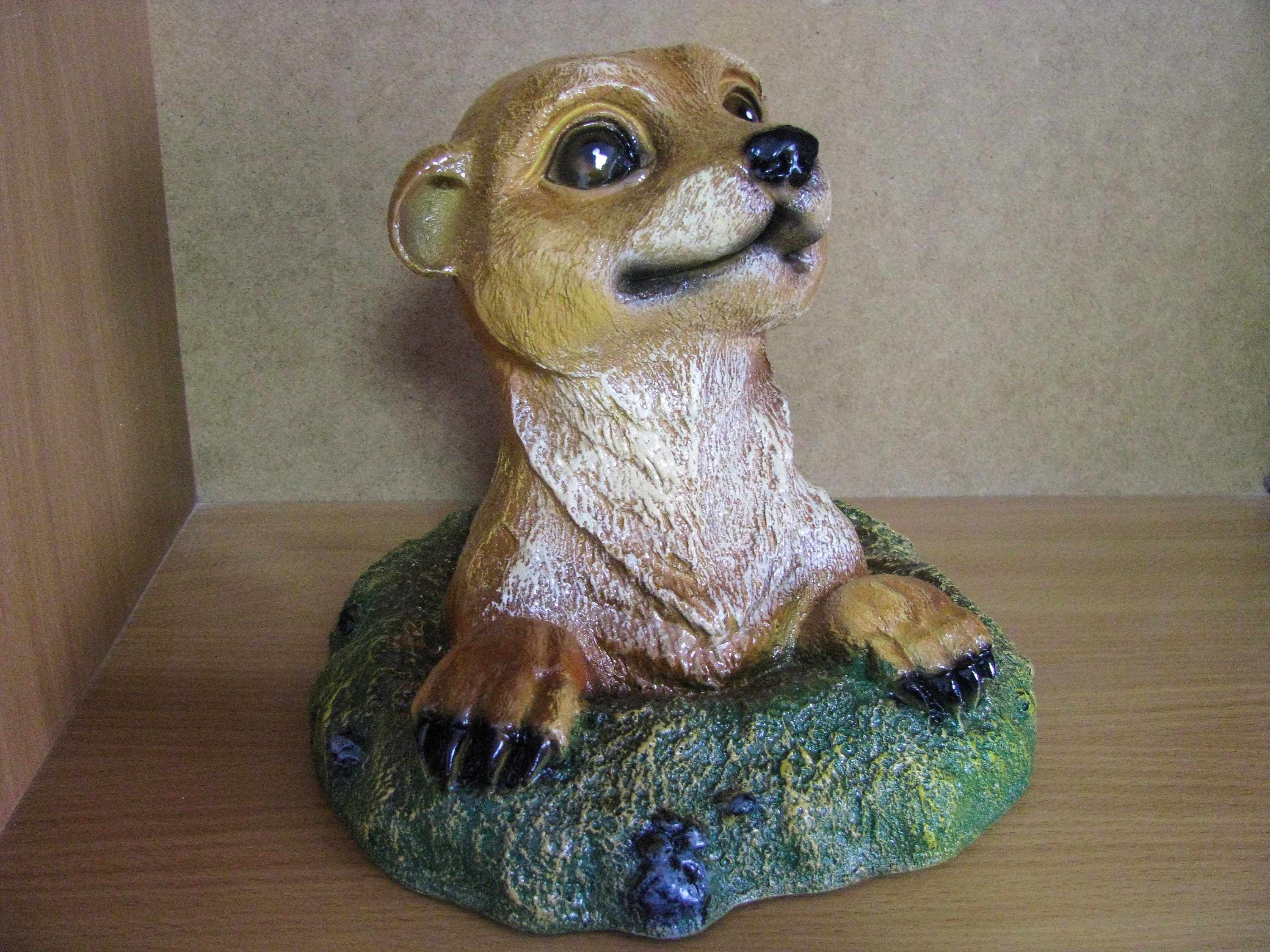 Wildlife Sculpture Meerkat Figurine African Animal Statue Etsy