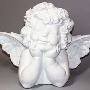 Angel Urn Human Ashes Holder *Unique Religious Cremation Memorial Statue *Christian Funeral Keepsake *Artistic Burial Remembrance Tribute