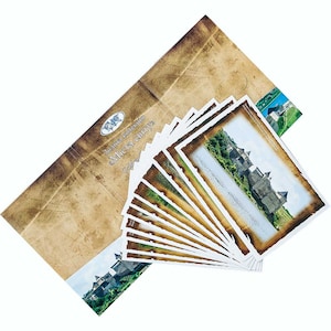 Postkarten Set Stadt *Historische Fotos Stadt *Alte Burg *Khotyn Festung *Städte World Collection *Ukraine Russland Karten Neu *Seltene Geschenke Dekor