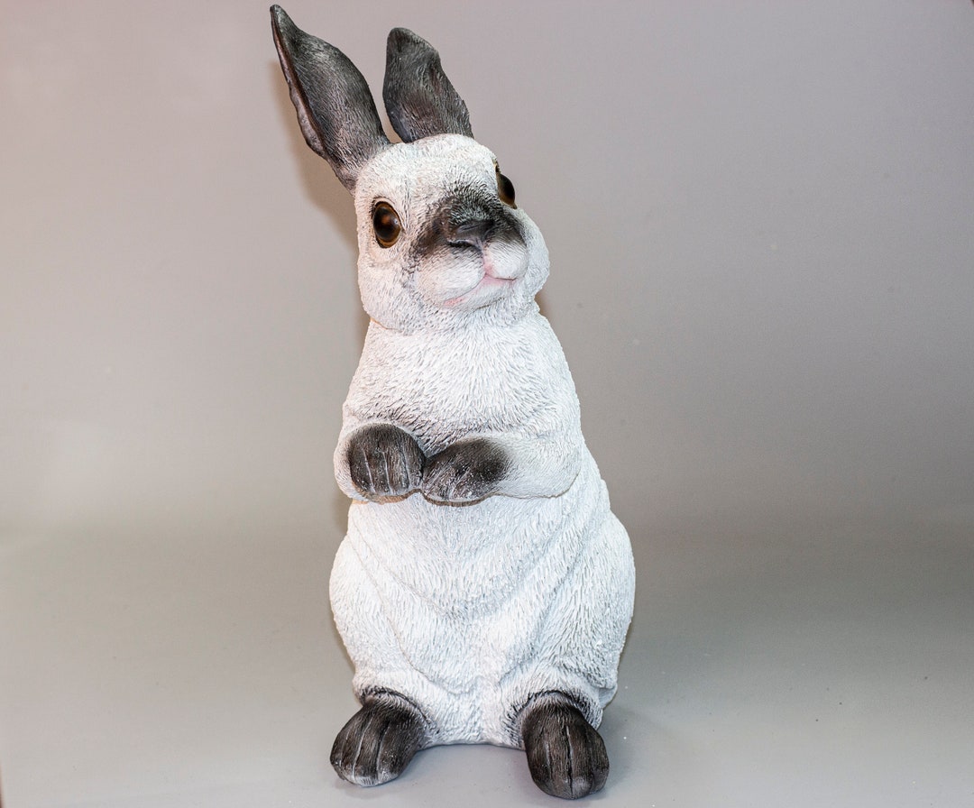 Unique Rabbit Urn bunny Memorial cremation Statue Pet Ashes animal Loss ...