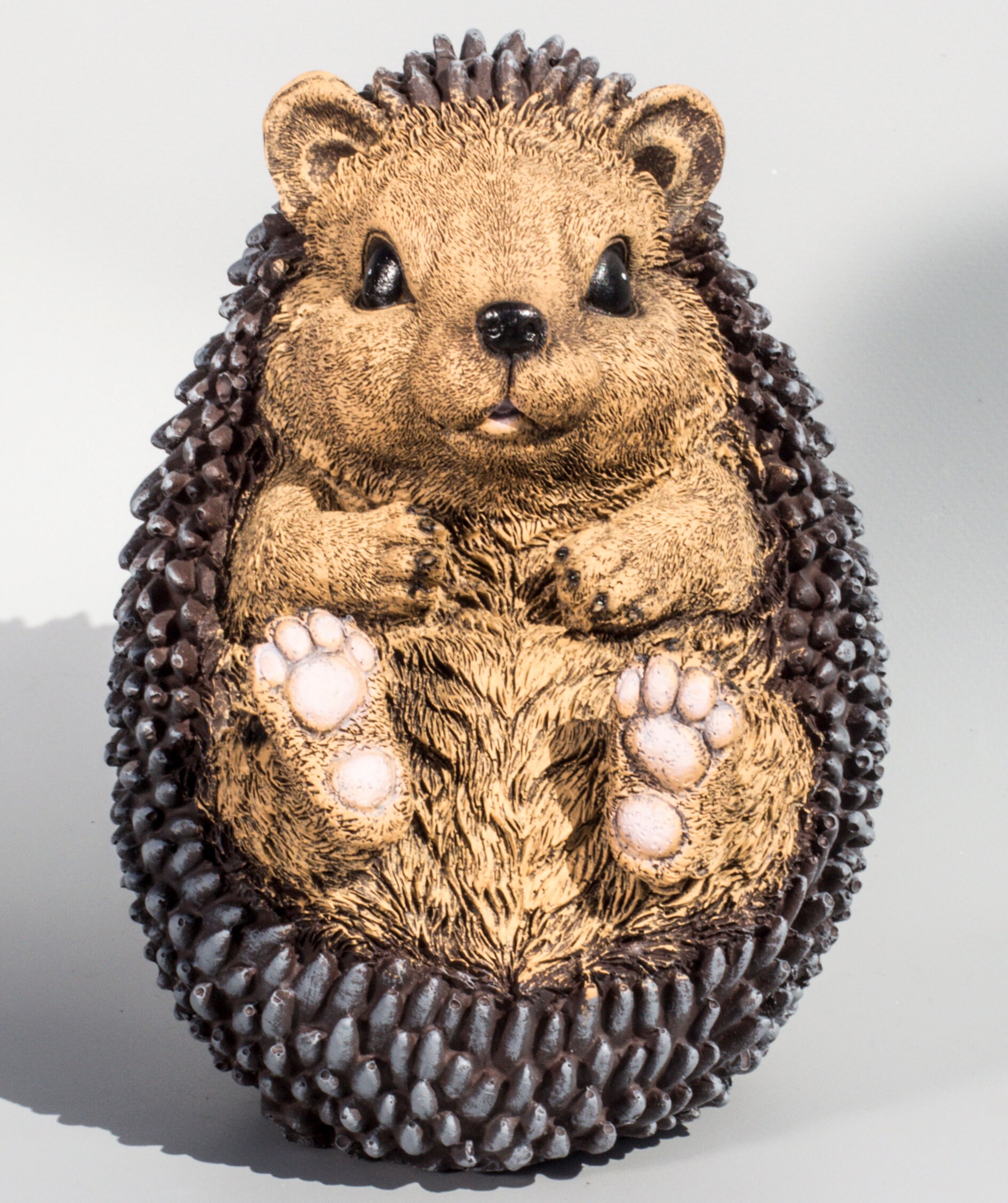 Hedgehog Statue Wildlife Sculpture Outdoor Yard Decoration Etsy