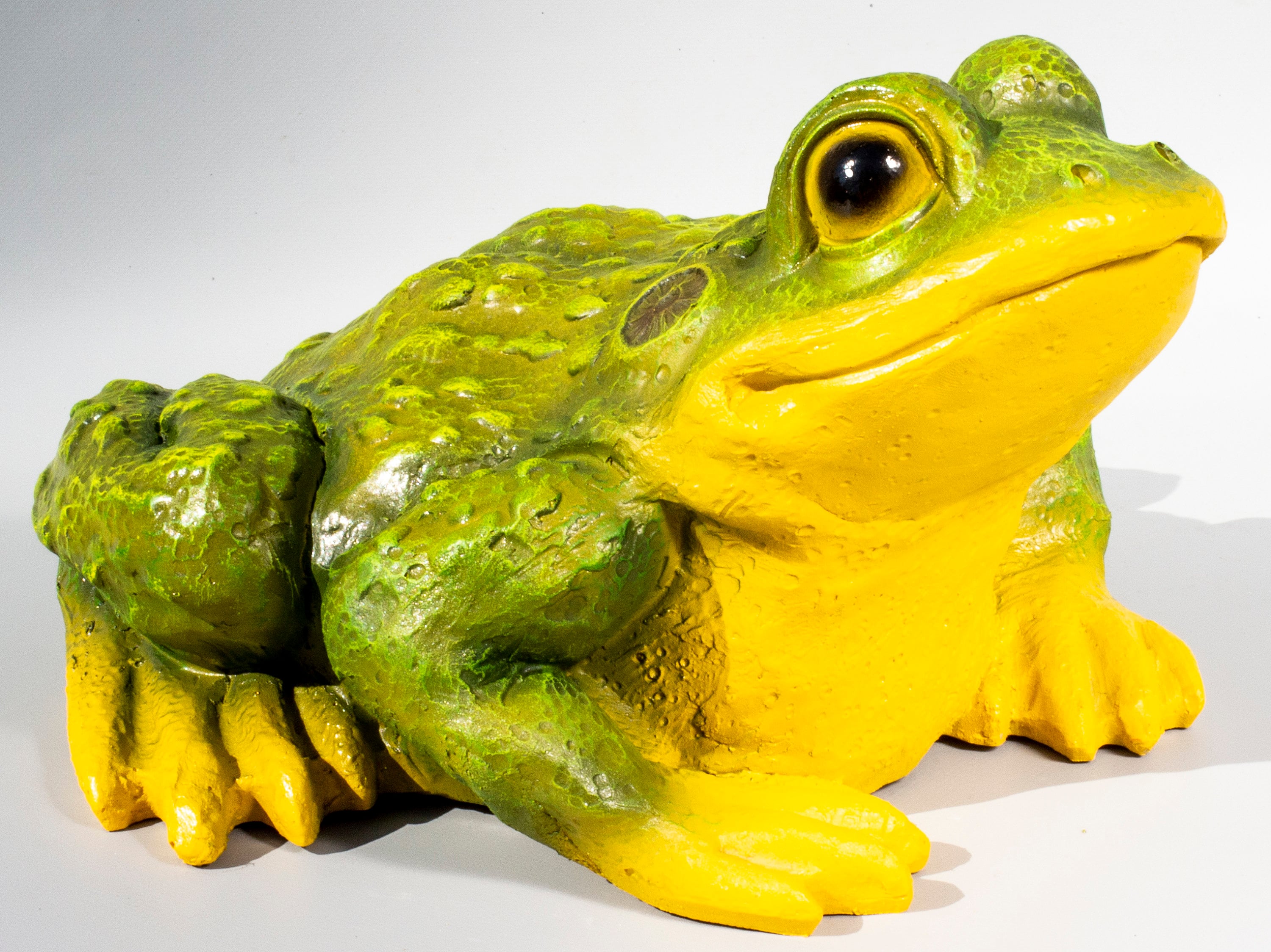 Large Toad Statue Statue Frog Large *garden Toad Feng Shui Gift *wildlife Animal Figure ...