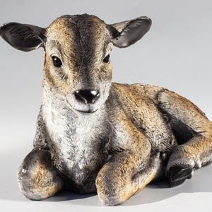 Animal Piggy Bank Adult *Large Coin Bank Decorative *Unique Money Change Holder Box *Statue Sheep Goat Lamb *Useful Keepsake Gifts for Home