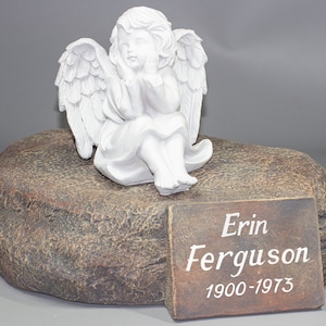 Angel of Grief Urn *Cremation Statue Human Ashes Holder *Keepsake Memorial *Unusual Burial Artistic Box *Unique Remembrance Funeral Souvenir