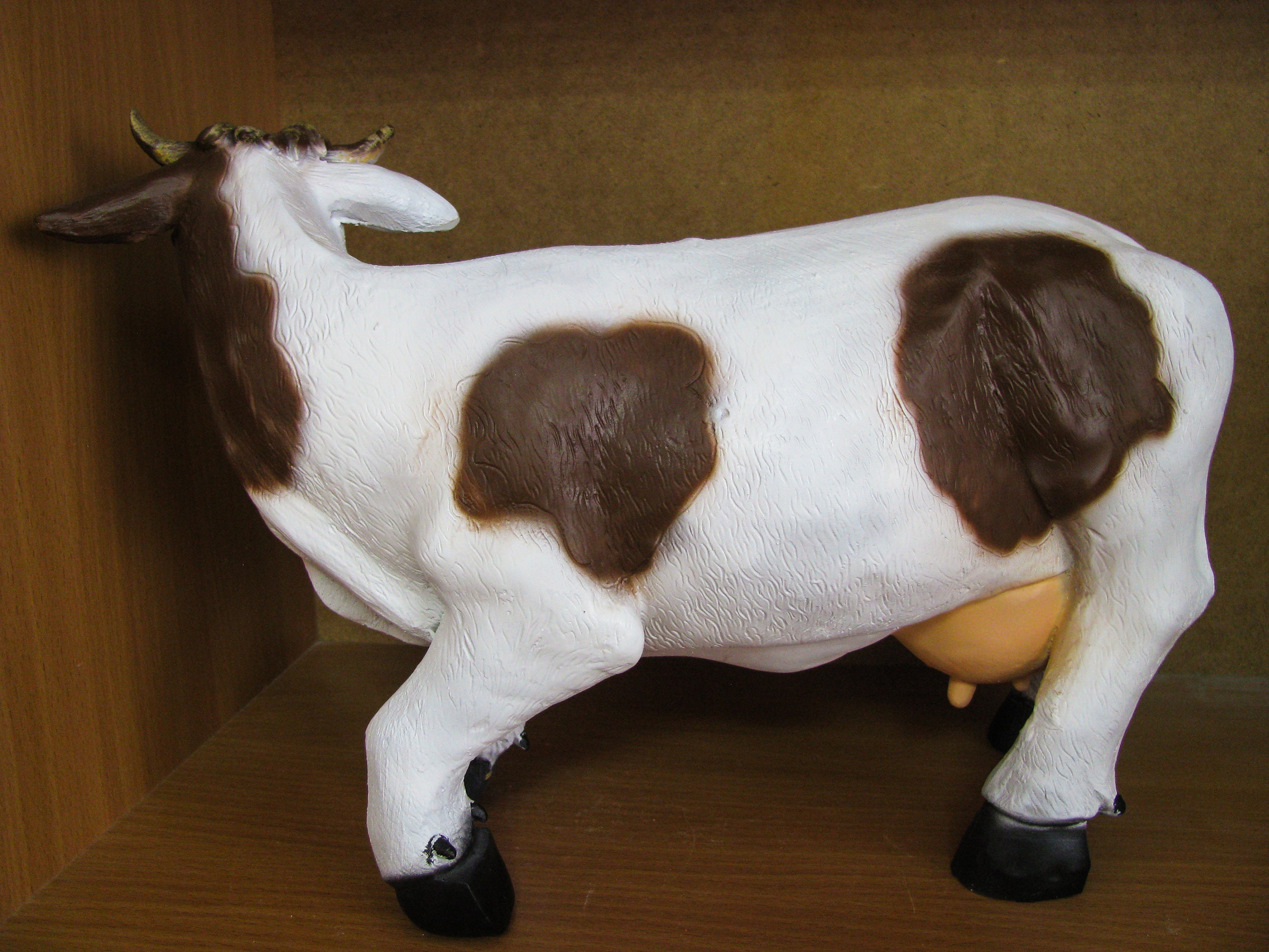 Cow Statue Farm Animal Sculpture Farmhouse Figurines Garden Etsy