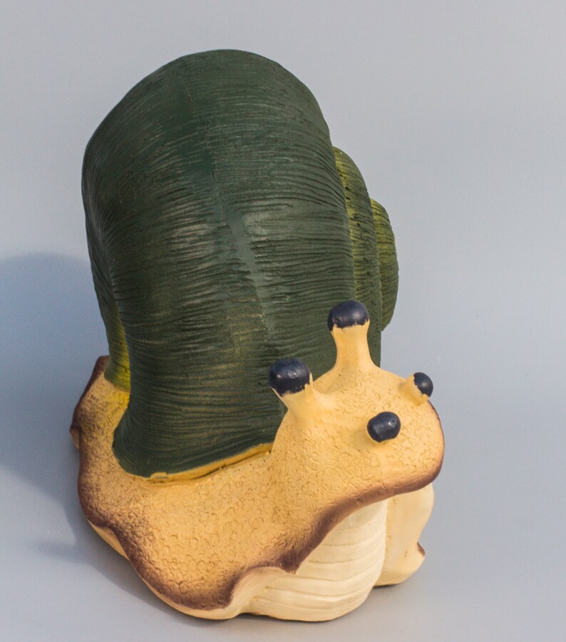Snail Garden Statue wildlife Sculpture Large outdoor Lawn Etsy