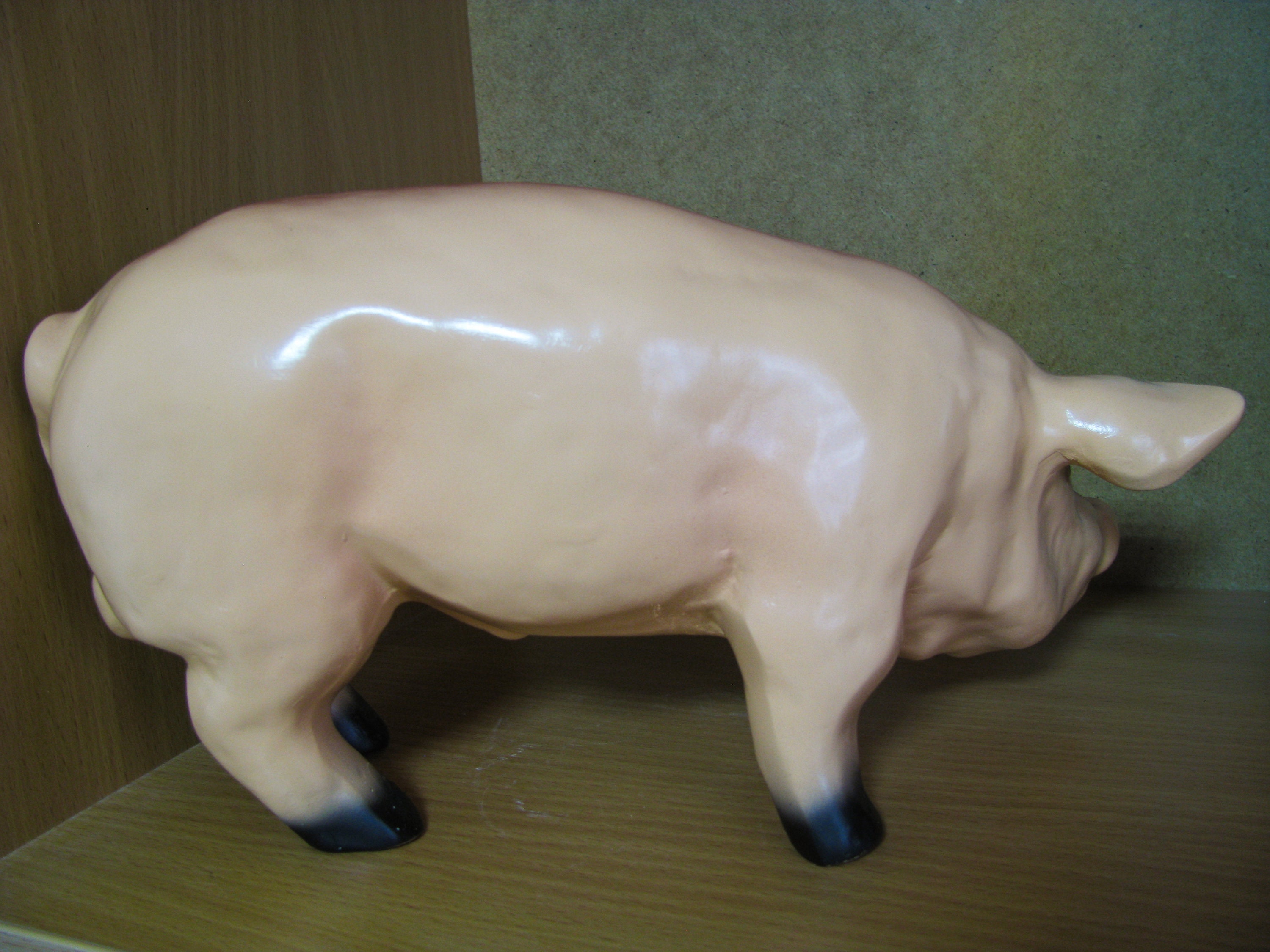 Garden Statue Large pig Statue sculpture Yard Animal figure Etsy