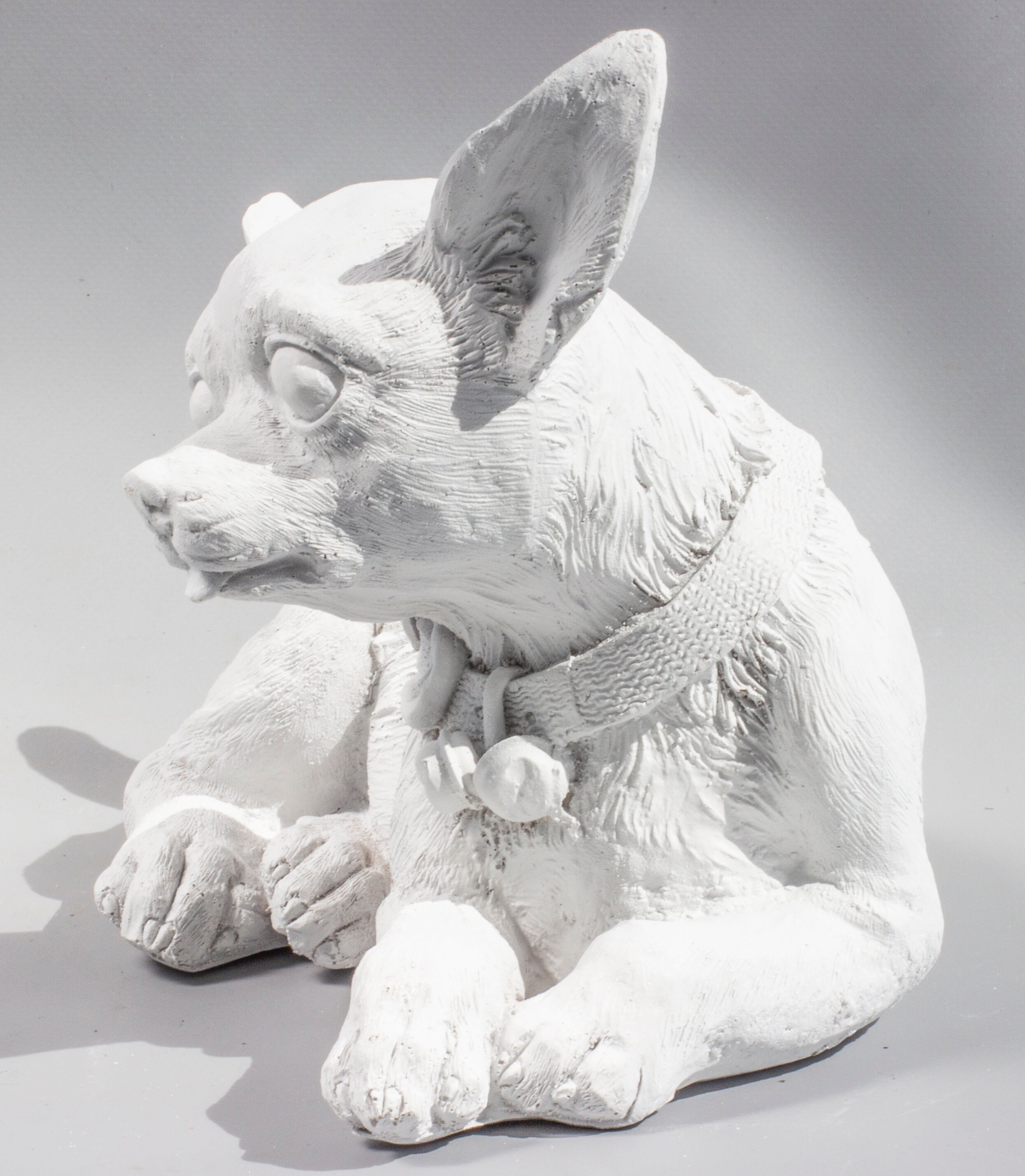Chihuahua Urn for Ashes Unpainted *dog Memorial Statue Ready to