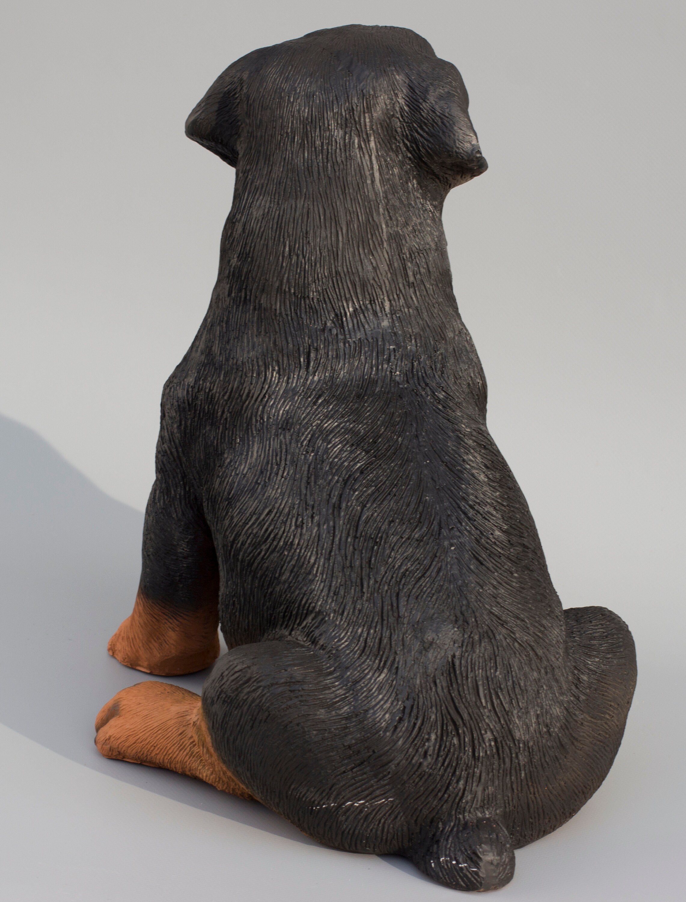 Rottweiler Statue Memorial *garden Sculpture Large *outdoor Grave Decor ...