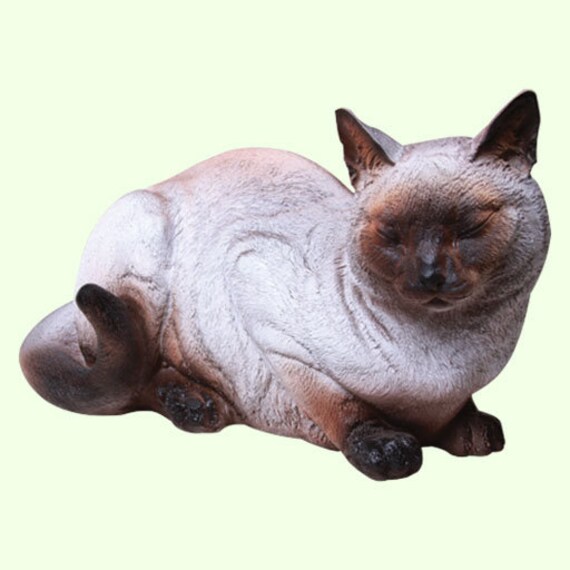 Siamese Cat Figurine Garden Statue Yard Decor Kitten Sculpture Lawn Decorations Outdoor Pet Lover Gift Home Figure Collection - Cat Statues For Garden Siamese Cat Figurine Garden Statue Yard Decor Kitten Sculpture Lawn Decorations Outdoor Pet Lover Gift Home Figure Collection - Cat Statues For Garden