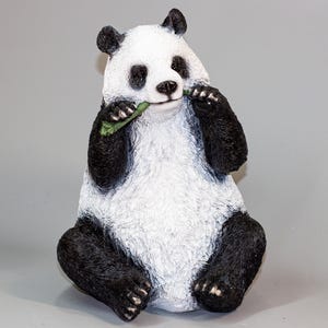 Panda Bear Urn Baby Ashes *Kid Child Remains Cremation Memorial Statue *Special Human Funeral Tribute *Burial Remembrance Keepsake Wildlife