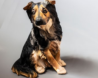 Engel Hund Figuren Als Gedenkgeschenk – Handbemalt, Aus Kunstharz, Für Hundeliebhaber & Trauernde