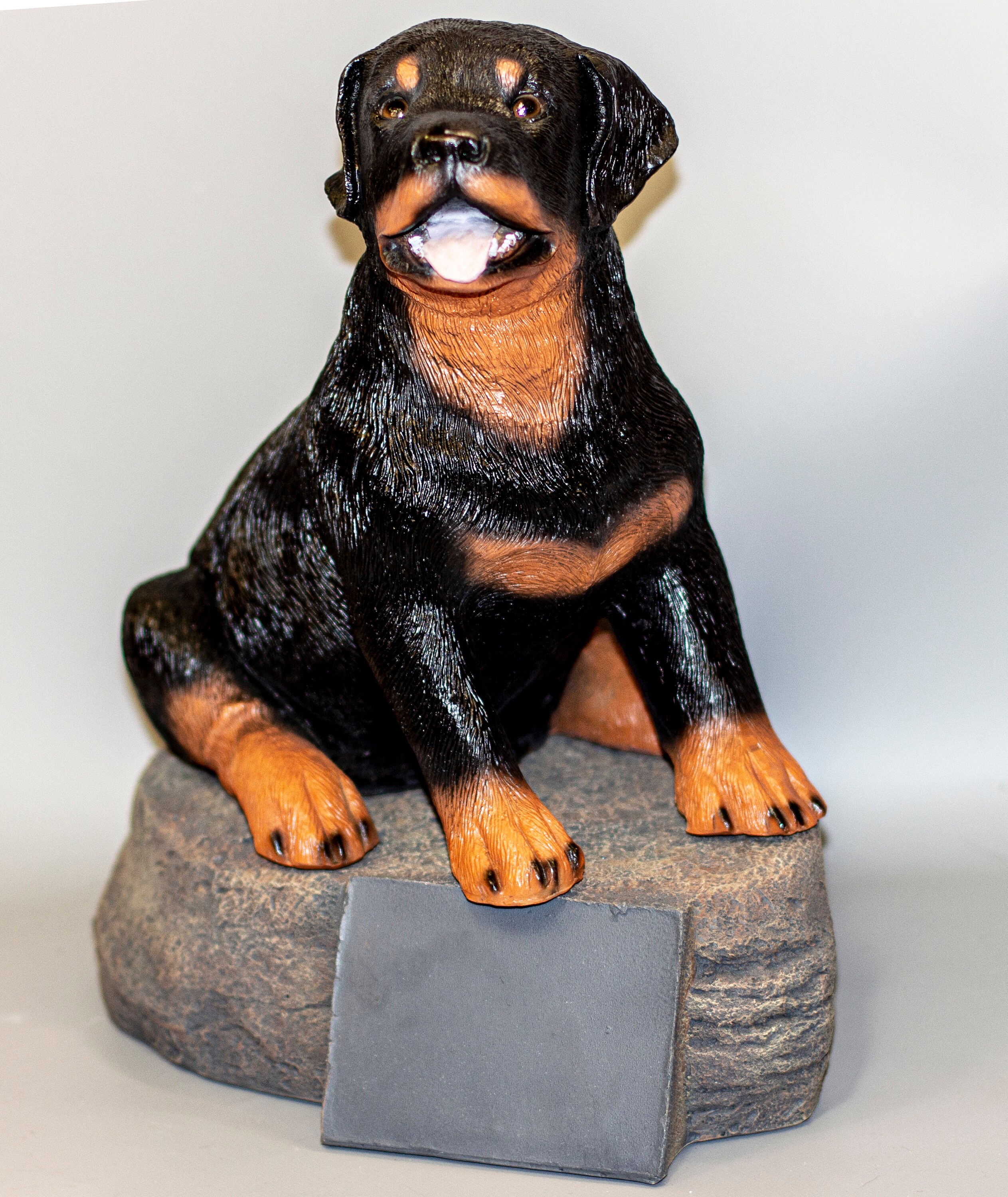 Rottweiler Urn cremation Statue Pet Ashes dog Memorial - Etsy Rottweiler Urn cremation Statue Pet Ashes dog Memorial - Etsy