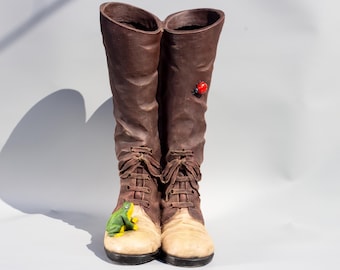 Paragüero para entrada * Soporte único para bastón con forma de rana * Organizador decorativo para el suelo del recibidor * Almacenamiento de recuerdos para el hogar * Canasta alta para interiores