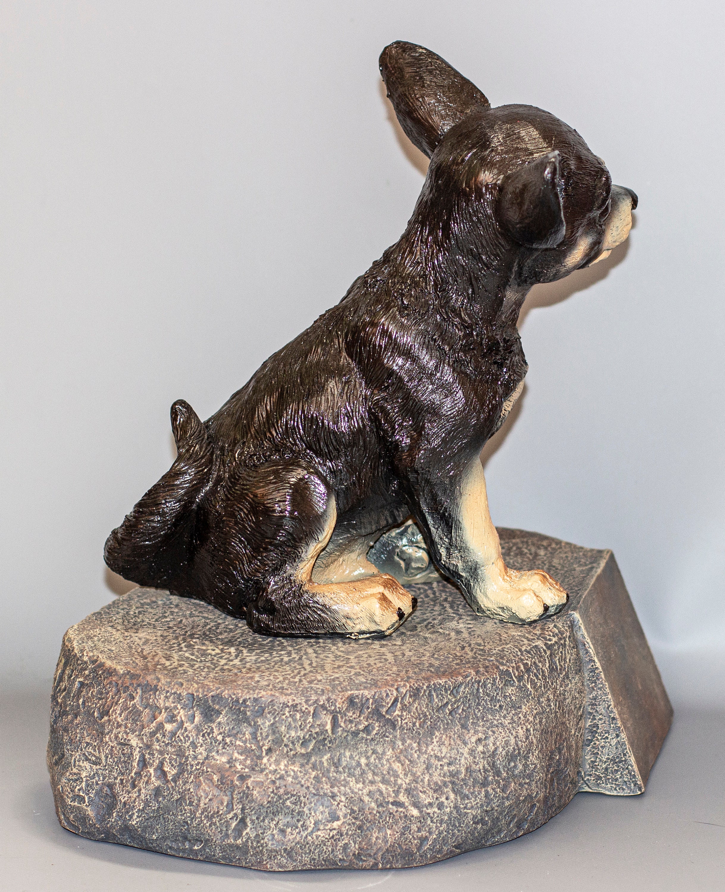 Chihuahua Urn cremation Statue Pet Ashes dog Memorial - Etsy