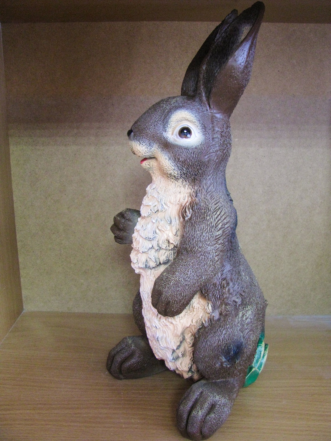 Bunny Rabbit Statue Hare Large Garden Sculpture Figurine Etsy