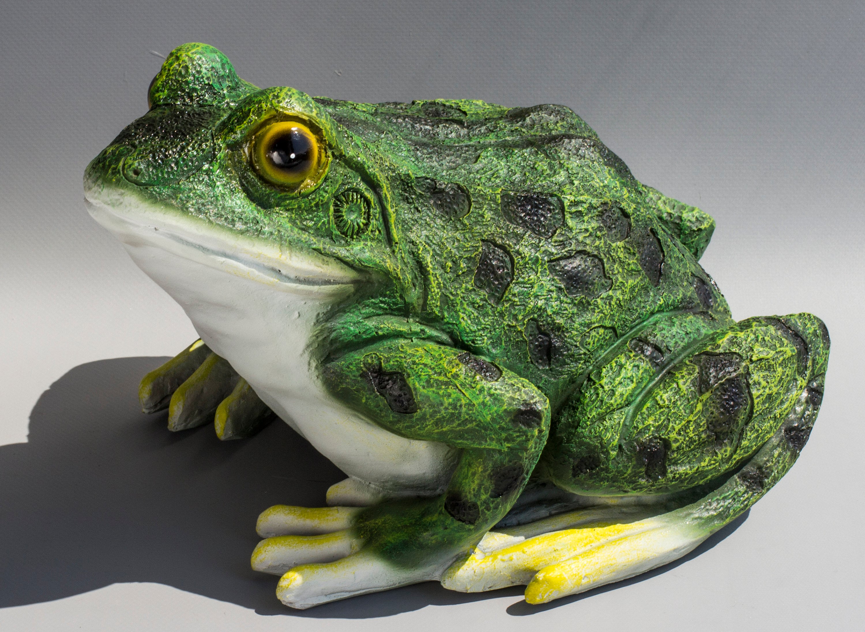 Green Frog Statue garden Toad Large feng Shui Decor figure Etsy UK