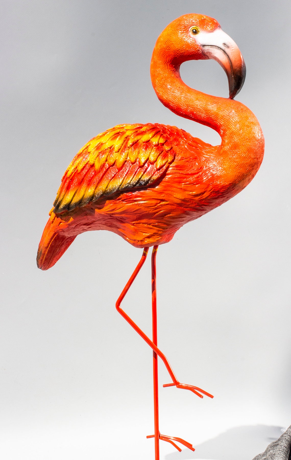 Flamingo Statue Tropical Bird Figurines Wildlife Sculpture Etsy France