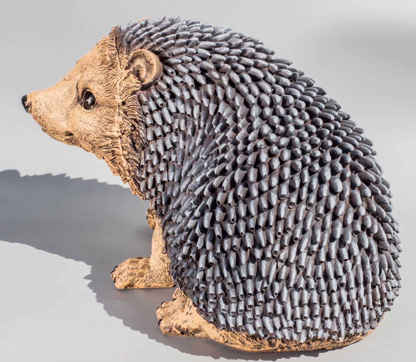 Large Hedgehog Statue forest Animal Sculpture wildlife Etsy