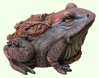 Animal Piggy Bank *Frog Toad Statue *Coin Bank Adult *Large Money Box *Feng Shui Sculpture *Unique Useful Gift *Interior Decor Home Figurine