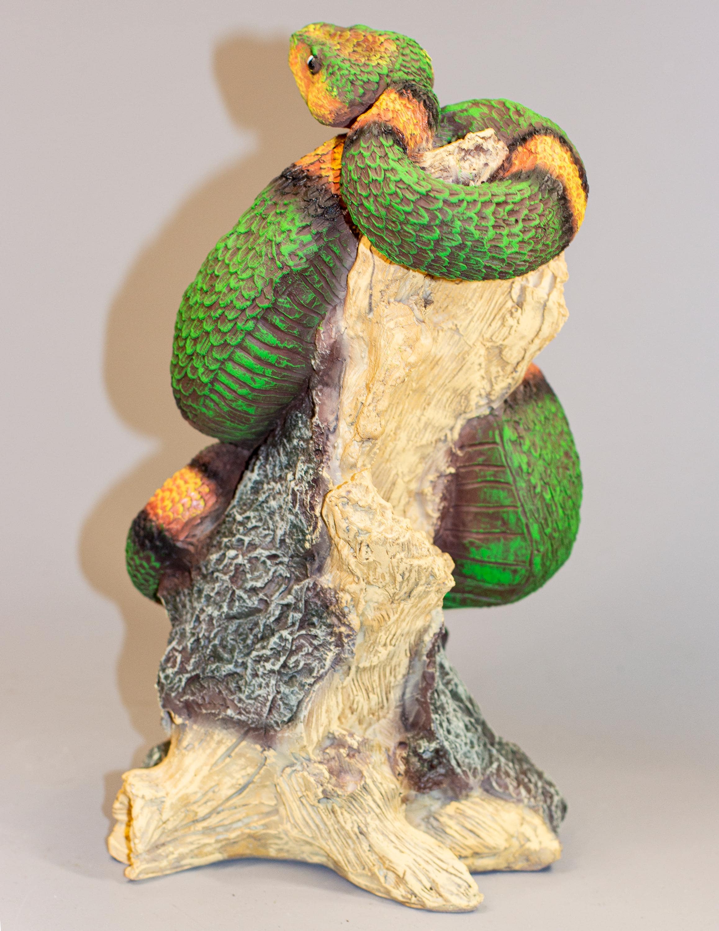 Rattlesnake Figurine *python Sculpture *snake Statue New Year Gifts ...