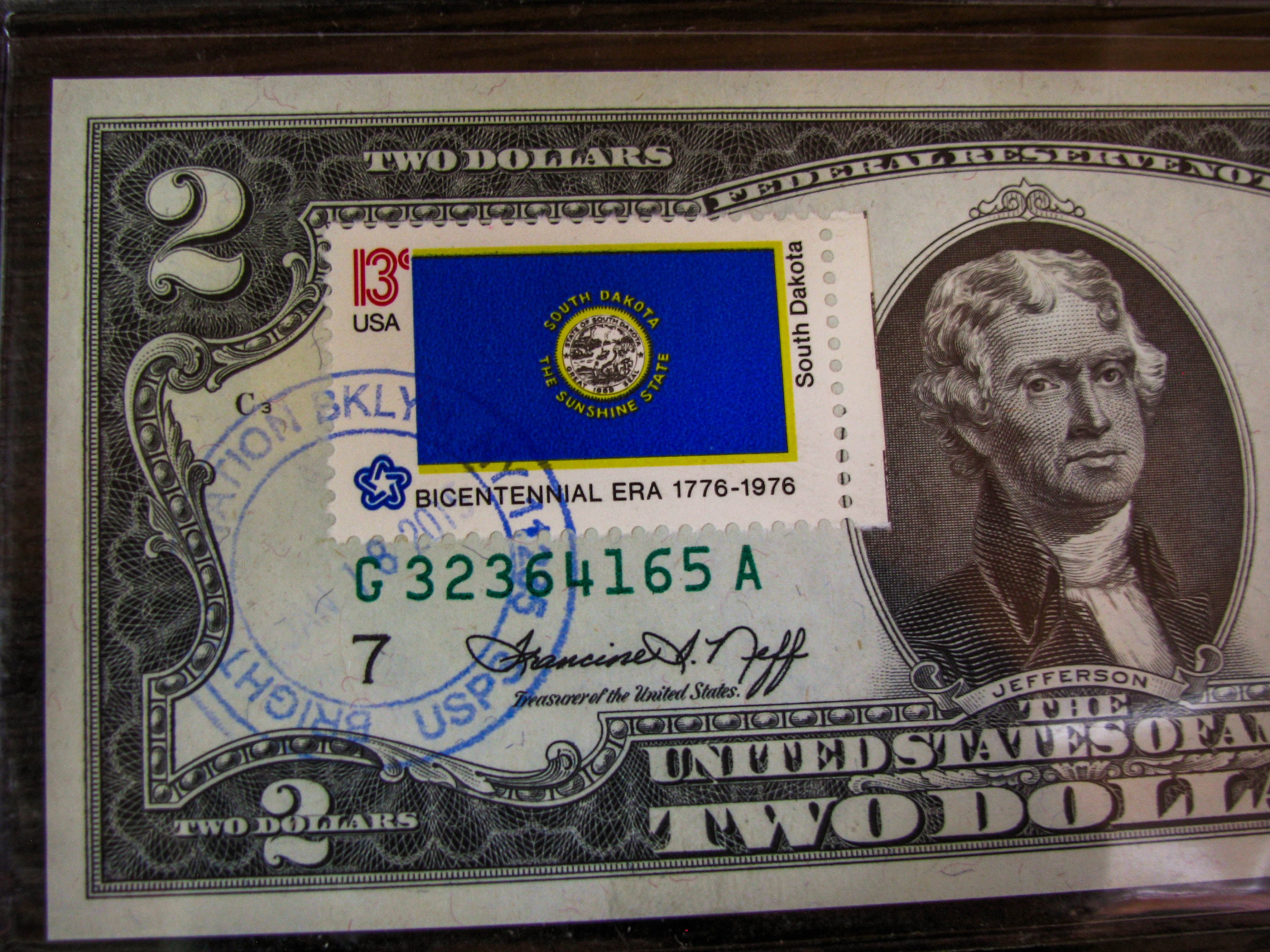 1976 Two Dollars Bills *collectible Banknote *2 Dollar US *federal ...