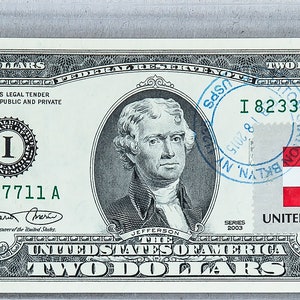 Francobolli da due dollari *Banconota da 2 dollari USA *Carta monetaria *Banconota della Federal Reserve *Decorazione per ricevimenti *Regalo per anniversario *Bandiera nazionale Austria
