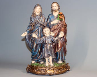 聖家族の像 * 宗教的な聖書の彫刻 * 聖母マリアのヨセフの幼子イエスの像 * 司祭へのキリスト教の贈り物 * イースターの祈祷室の装飾