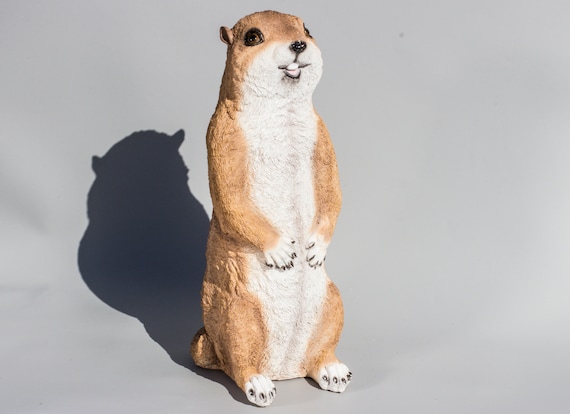Wild Animal Statue *Prairie Dog Garden Sculpture Large *Figurine