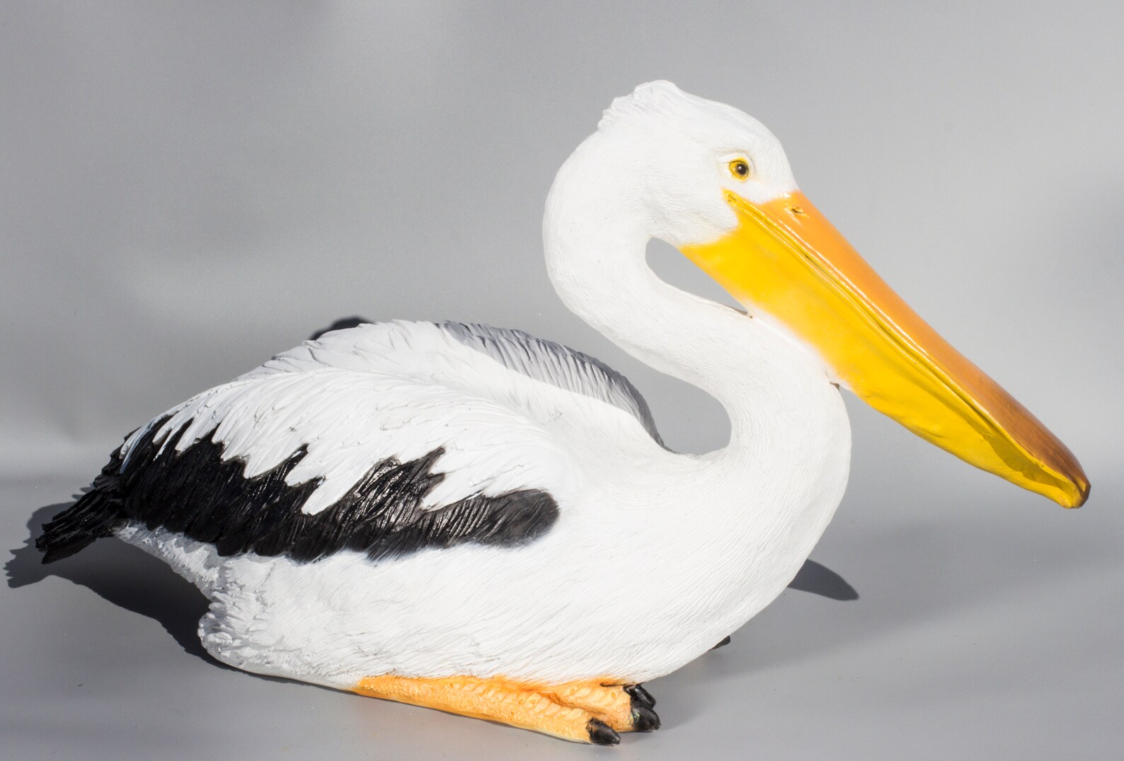 Pelican Statue coastal Bird Sculpture nautical Garden Decor Etsy