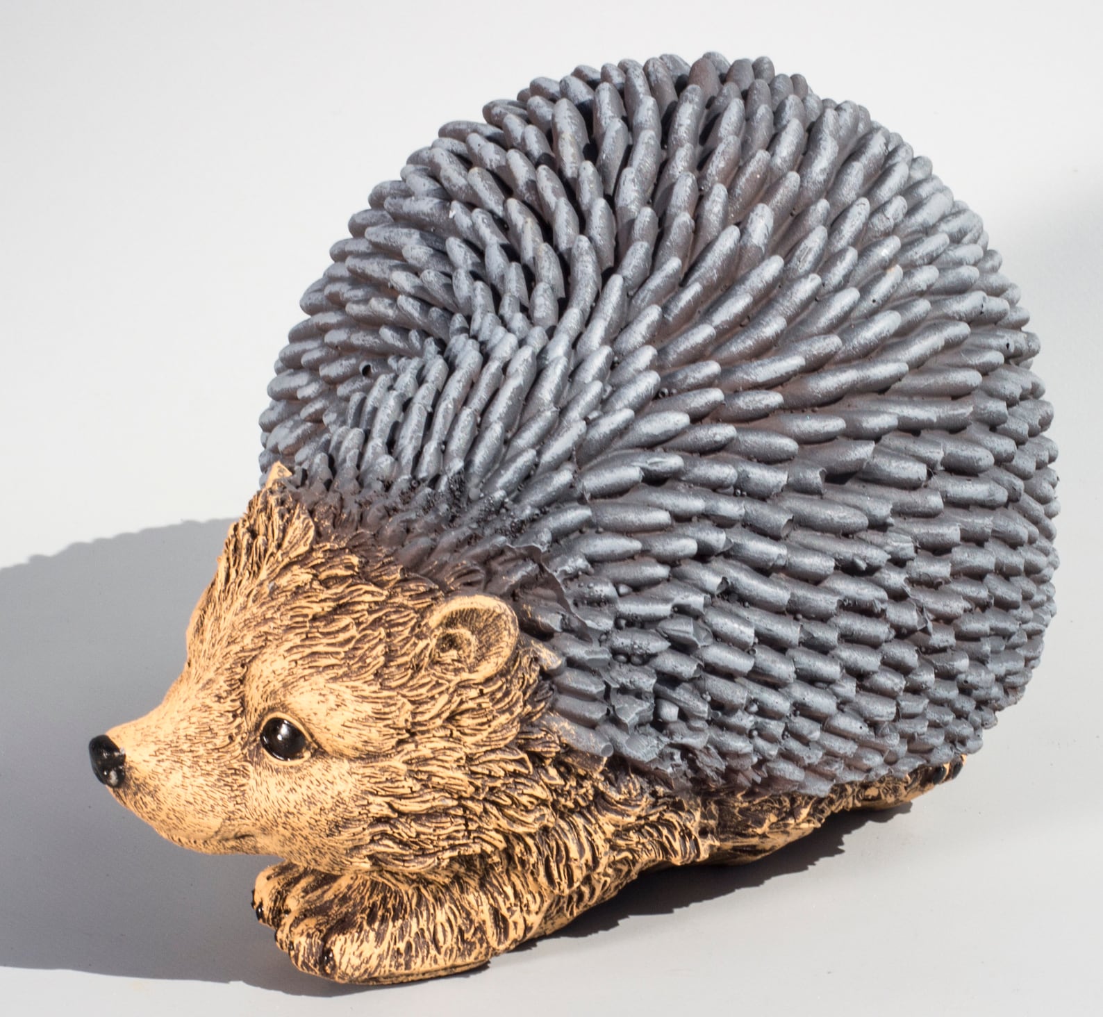 Hedgehog Statue wildlife Sculpture outdoor Garden Decor Etsy