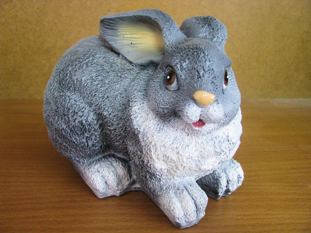 Easter Sculpture Rabbit keepsake Gift Statue Bunny animal Grave Outdoor ...