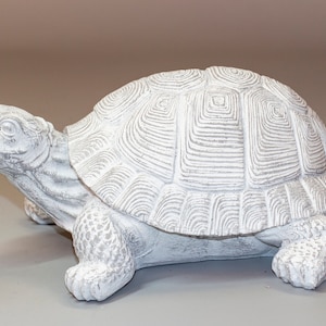 Turtle Urn *Tortoise Memorial Statue Pet Ashes *Cremation Sculpture Keepsake *Animal Loss Remembrance Funeral Figurine *Unique Burial Casket