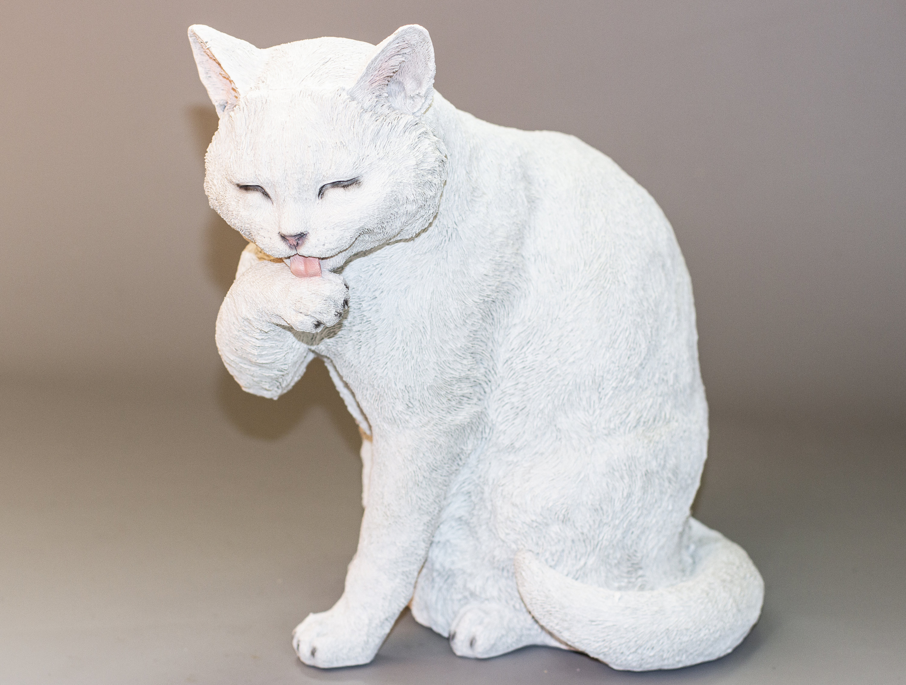 White cat urn cheap