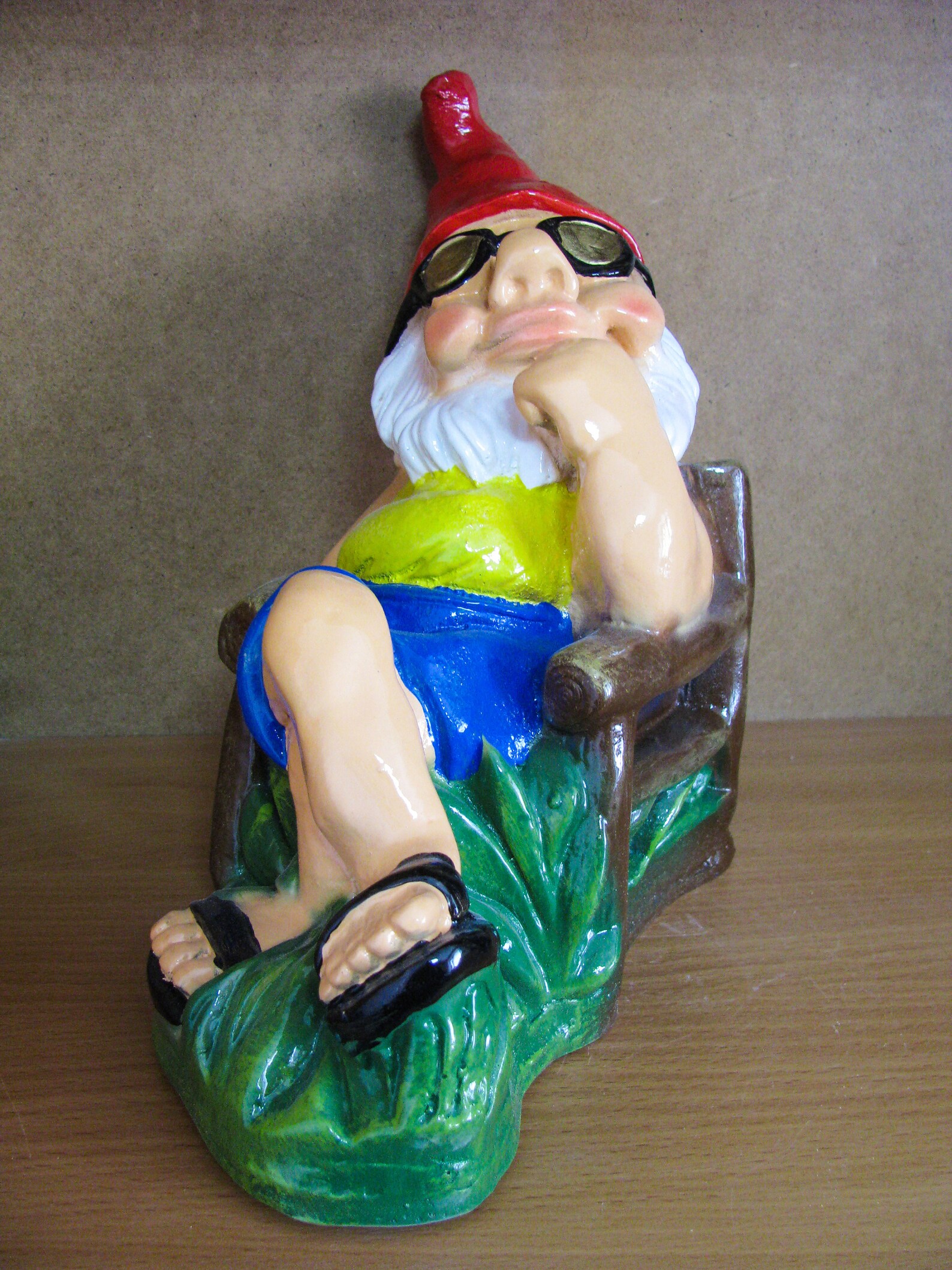 Garden Gnome dwarf Figure statue Large sculpture Outdoor Etsy