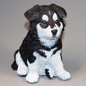 Alaskan Malamute Urn *Cremation Statue Dog Ashes *Unique Pet Memorial *Funeral Casket *Small Keepsake Burial Decor *Artistic Sympathy Gifts