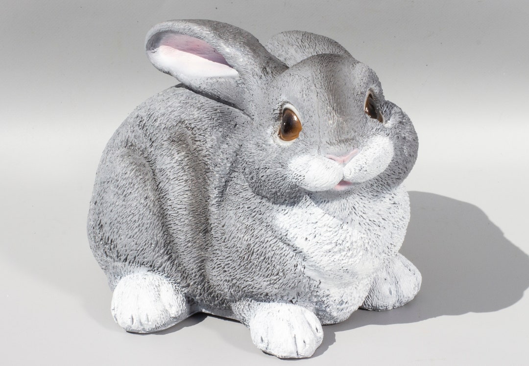 Rabbit Urn *cremation Statue Pet *bunny Memorial Ashes Holder *keepsake ...
