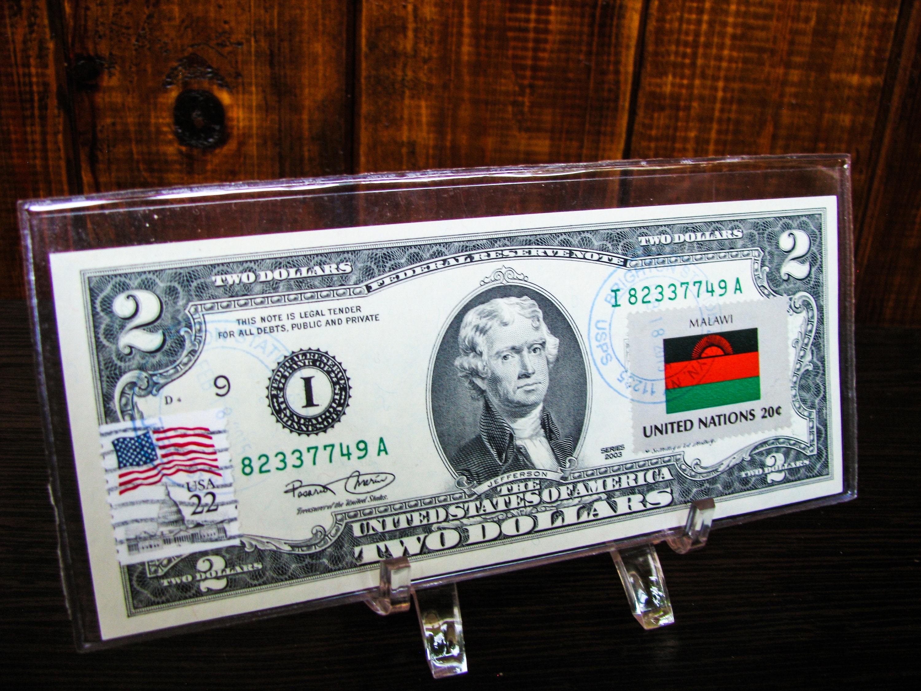 Currency Notes US *2 Dollar Bill *paper Money Gem Unc *federal Reserve ...