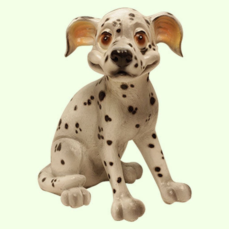 dalmatian puppy statue