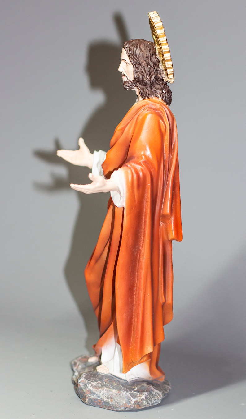 Jesus Christ Statue christian Sculpture Our Father religious Etsy