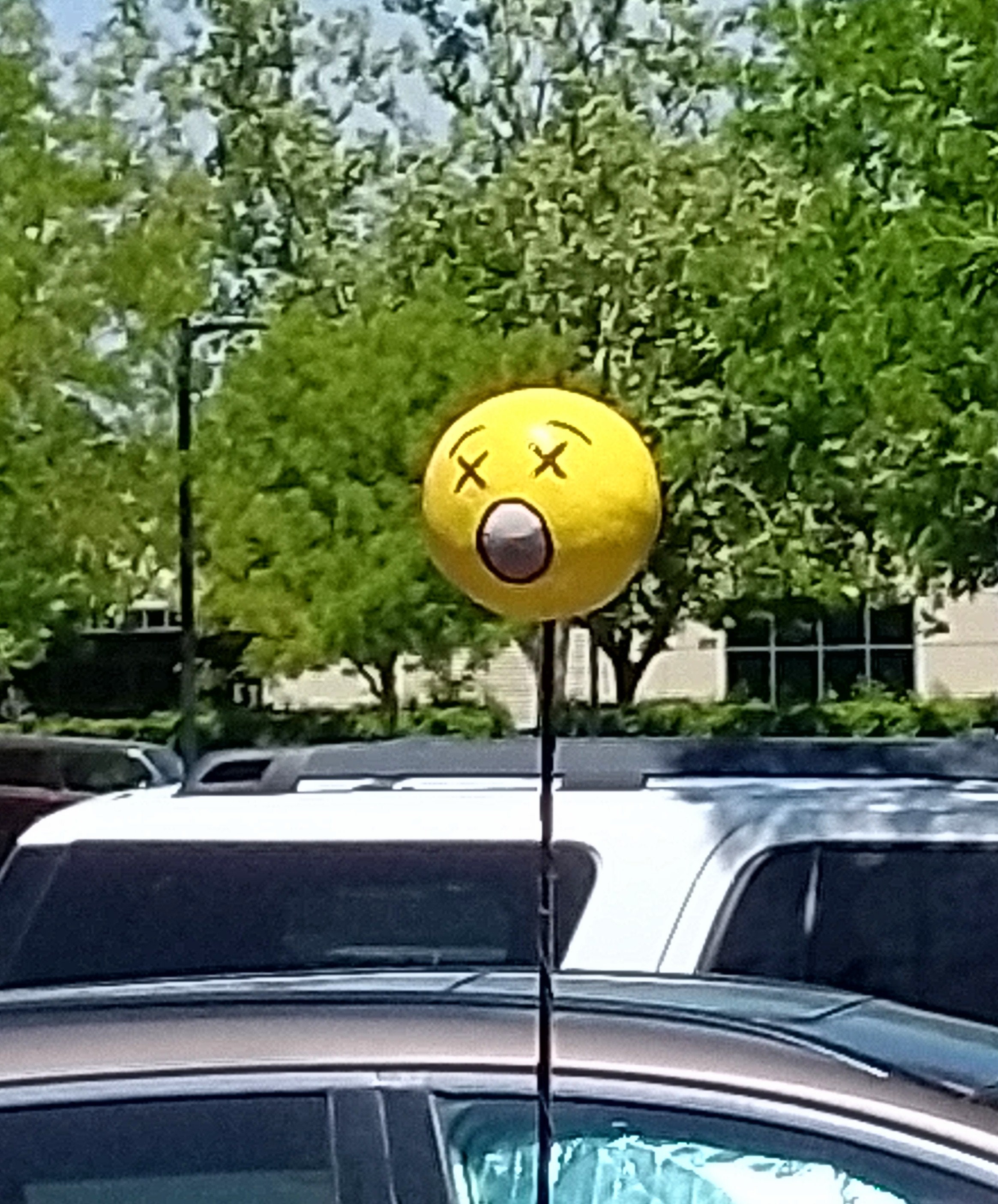 Glow in the Dark Emoji Antenna Balls, Handmade Antenna Balls multiple