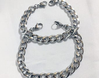 Chunky Cuban Chain Mens Bracelets