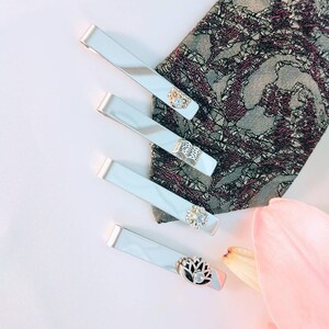 Decorative Tie Bar Clips, (Multiple Choices) Tie Accessory