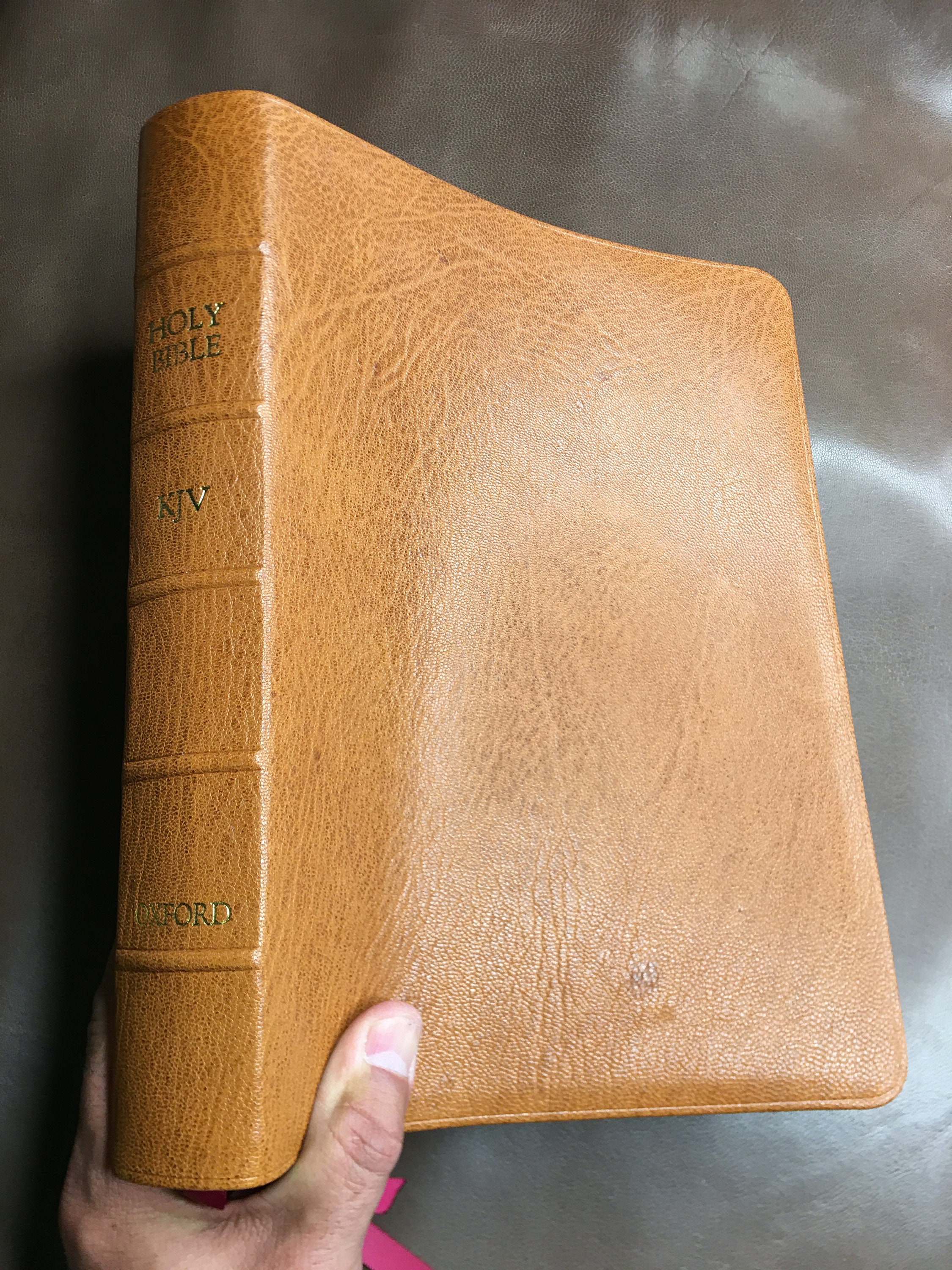 Oxford KJV Scofield Large Print Study Bible in Sokoto Goatskin Etsy