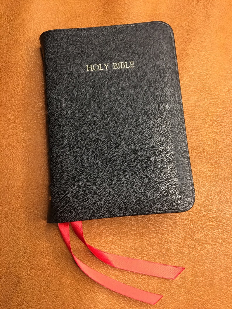 Cambridge KJV Pocket Reference Bible in Sokoto Goatskin Made Etsy
