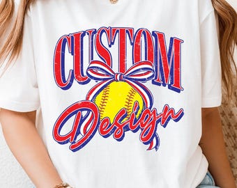 PNG de softbol personalizado, PNG de softbol con mascota escolar, PNG de espíritu escolar personalizado, sublimación de espíritu escolar retro, PNG de sublimación de softbol