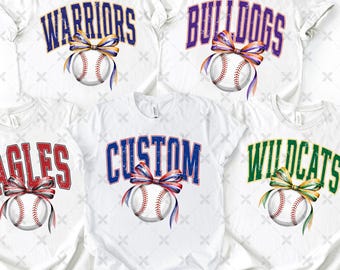 Béisbol personalizado PNG, mascota escolar de béisbol PNG, espíritu escolar personalizado PNG, sublimación de espíritu escolar retro, sublimación de camisetas PNG