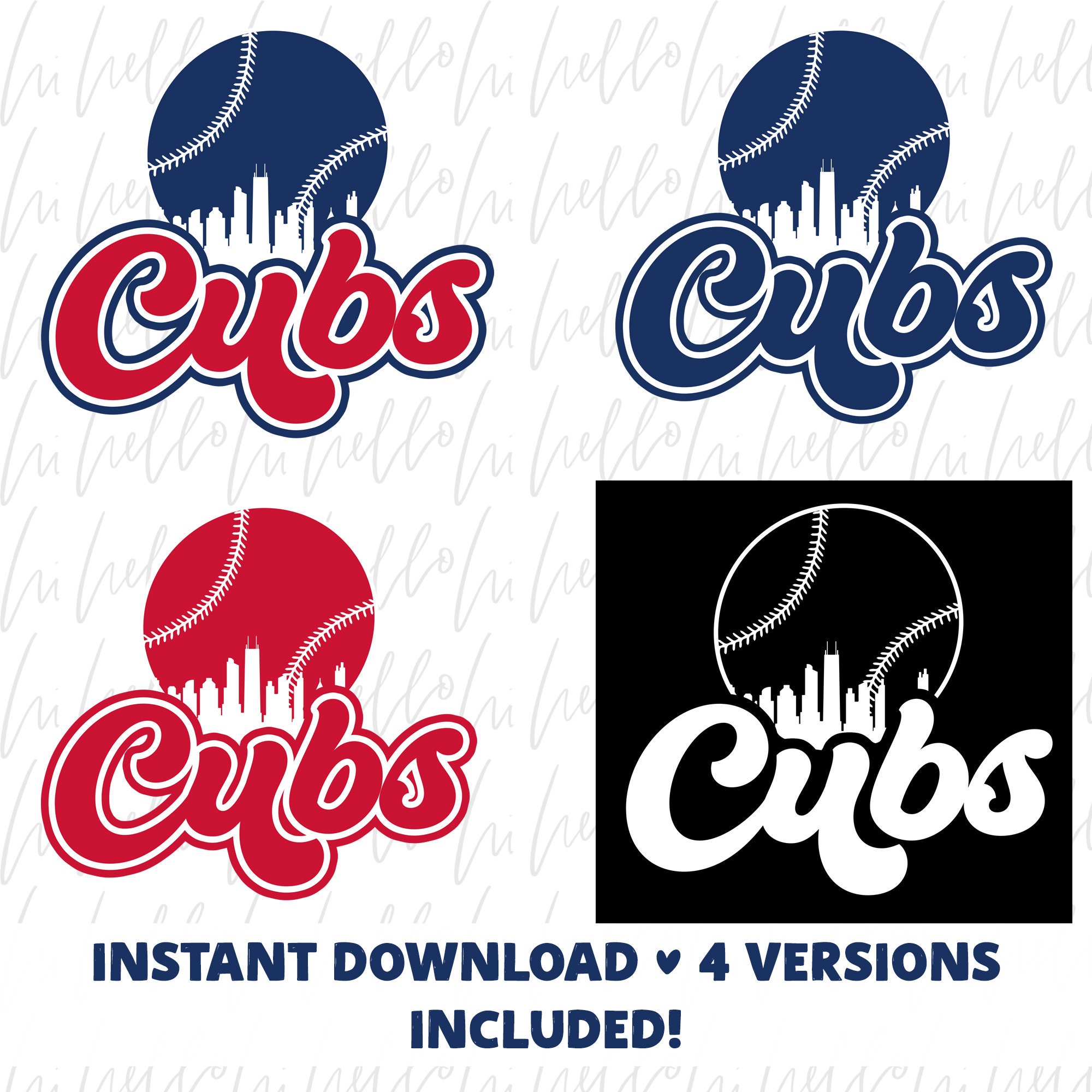 Cubs Sublimation Png Baseball Png Png Files Cubs Tumbler - Etsy Canada